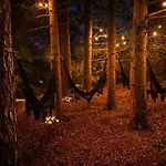 Wellness Tuin - Ultieme Partner Beleving - St Hubertus Met Indoor Jacuzzi, Openhaard, Prive Hottub En Prive Sauna In Jachthut Stijl - Gratis Fles Prosecco & Leuke Partner Connect Box ! Lodge