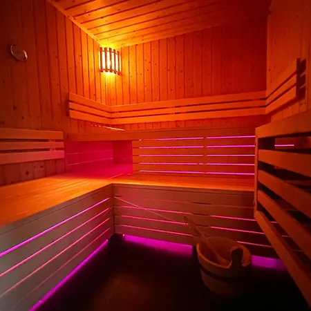 Wellness Tuin - Ultieme Partner Beleving - St Hubertus Met Jacuzzi ,openhaard, Prive Hottub En Prive Sauna In Jachthut Stijl Lodge Horst