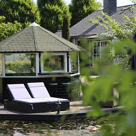 Wellness Tuin - Ultieme Partner Beleving - St Hubertus Met Jacuzzi ,openhaard, Privé Hottub En Privé Sauna In Jachthut Stijl Lodge *